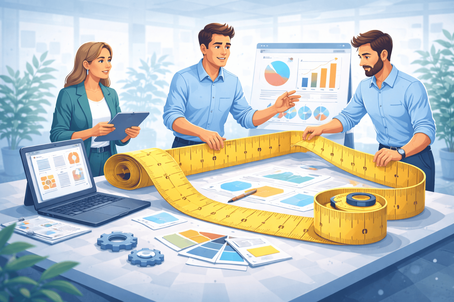 Persoon met phishing mail